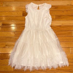 Crewcuts J. Crew Kids White Crinoline Cotton Beach Dress Family Pictures Girls